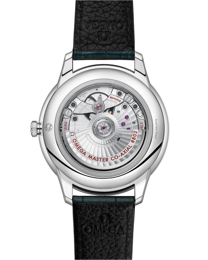 Omega De Ville Prestige 41 mm, Stahl mit Lederarmband 434.13.41.20.10.001 – Bild 2