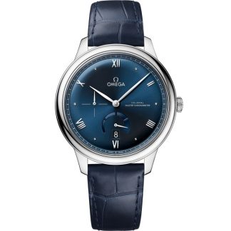 Omega De Ville Prestige 41 mm, Stahl mit Lederarmband 434.13.41.21.03.002