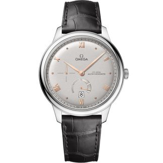 Omega De Ville Prestige 41 mm, Stahl mit Lederarmband 434.13.41.21.06.001
