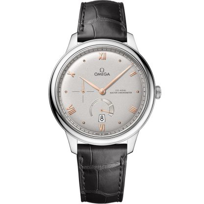 Omega De Ville Prestige 41 mm, Stahl mit Lederarmband 434.13.41.21.06.001
