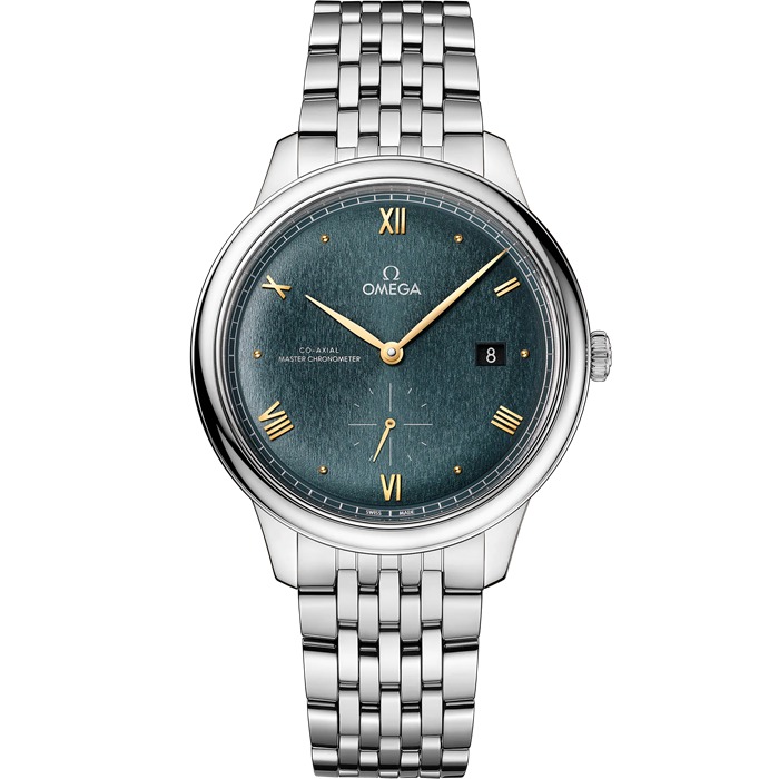 Omega De Ville Prestige 41 mm, Stahl mit Stahlarmband 434.10.41.20.10.001