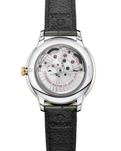 Omega De Ville Prestige 42 mm, Stahl - Gelbgold mit Alligator 434.23.42.22.10.001 – Bild 2