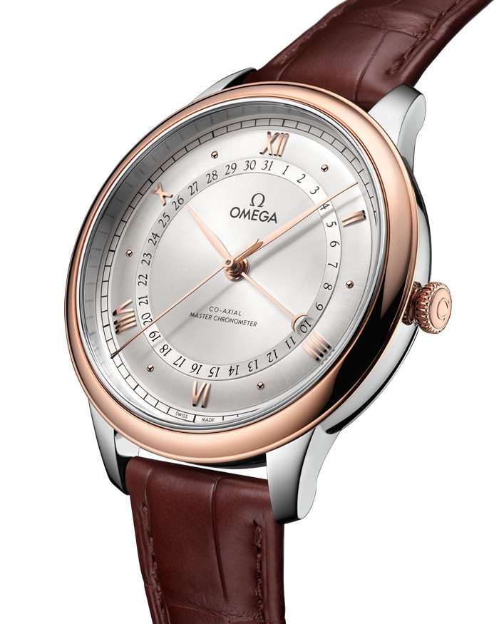 Omega De Ville Prestige 42 mm, Stahl - Sedna™-Gold mit Alligator 434.23.42.22.02.001 – Bild 3