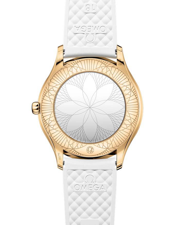 Omega De Ville Trésor 36 mm, Moonshine™-Gold mit Kautschukband 428.57.36.60.04.001 – Bild 2