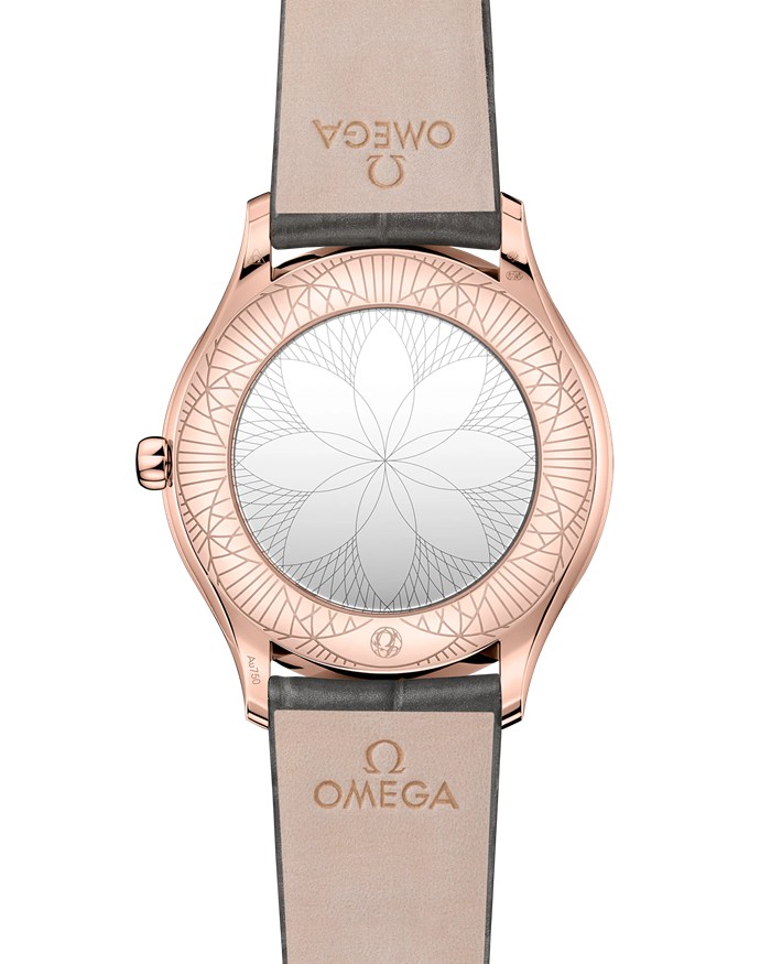Omega De Ville Trésor 36 mm, Sedna™-Gold mit Lederarmband 428.58.36.60.02.001 – Bild 2