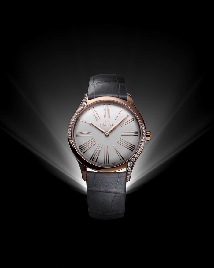 Omega De Ville Trésor 36 mm, Sedna™-Gold mit Lederarmband 428.58.36.60.02.001 – Bild 3