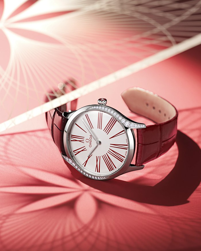 Omega De Ville Trésor 36 mm, Stahl mit Lederarmband 428.18.36.60.04.002 – Bild 5