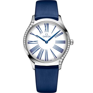 Omega De Ville Trésor 36 mm, Stahl mit Textilarmband 428.17.36.60.04.001