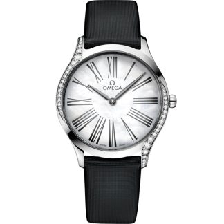 Omega De Ville Trésor 36 mm, Stahl mit Textilarmband 428.17.36.60.05.001