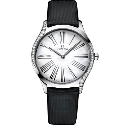 Omega De Ville Trésor 36 mm, Stahl mit Textilarmband 428.17.36.60.05.001