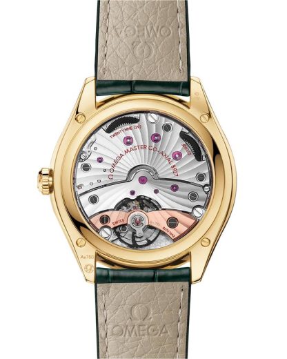 Omega De Ville Trésor 40 mm, Gelbgold mit Lederarmband 435.53.40.21.10.001 – Bild 2