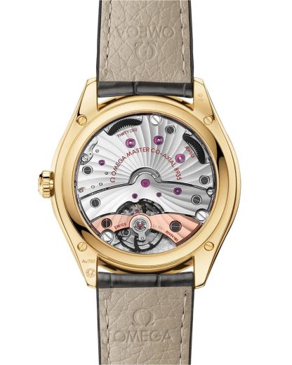 Omega De Ville Trésor 40 mm, Gelbgold mit Lederarmband 435.53.40.22.02.001 – Bild 2