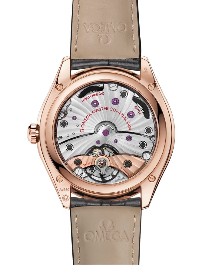Omega De Ville Trésor 40 mm, Sedna™-Gold mit Lederarmband 435.53.40.21.06.001 – Bild 2