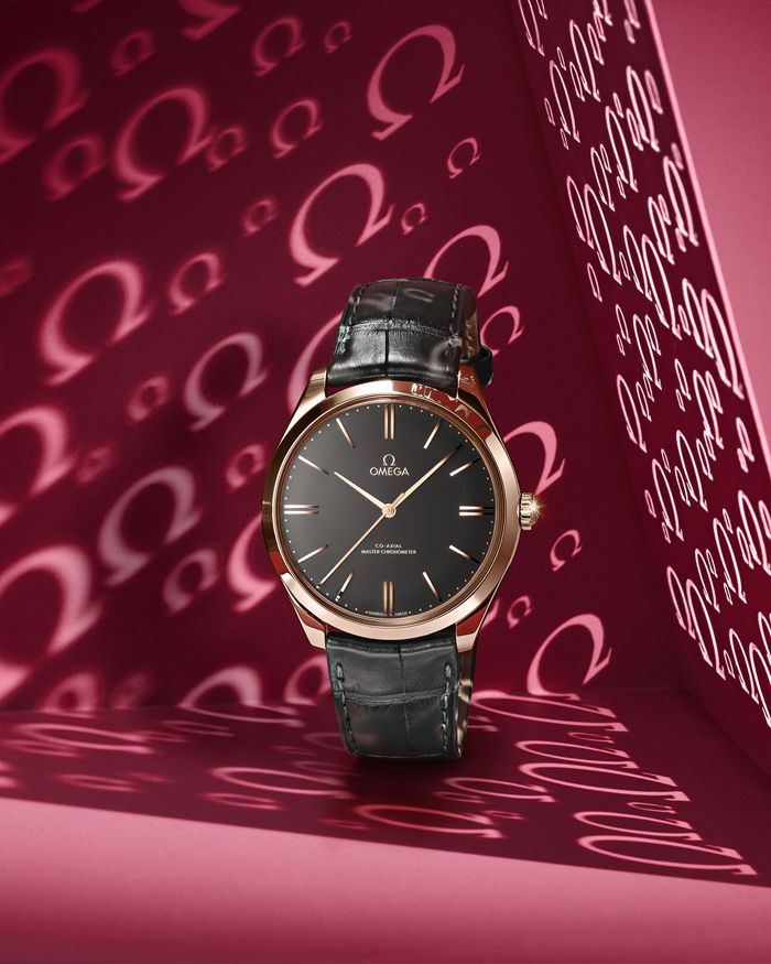 Omega De Ville Trésor 40 mm, Sedna™-Gold mit Lederarmband 435.53.40.21.06.001 – Bild 3