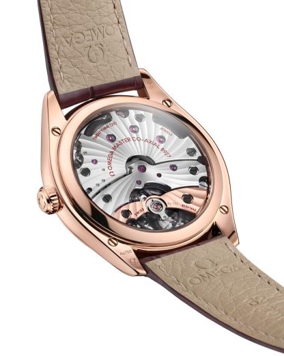 Omega De Ville Trésor 40 mm, Sedna™-Gold mit Lederarmband 435.53.40.21.11.002 – Bild 3