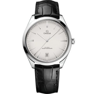 Omega De Ville Trésor 40 mm, Stahl mit Lederarmband 435.13.40.21.02.001