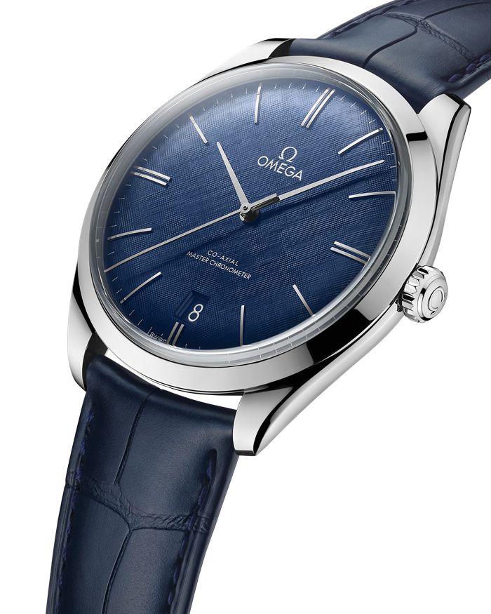Omega De Ville Trésor 40 mm, Stahl mit Lederarmband 435.13.40.21.03.001 – Bild 4