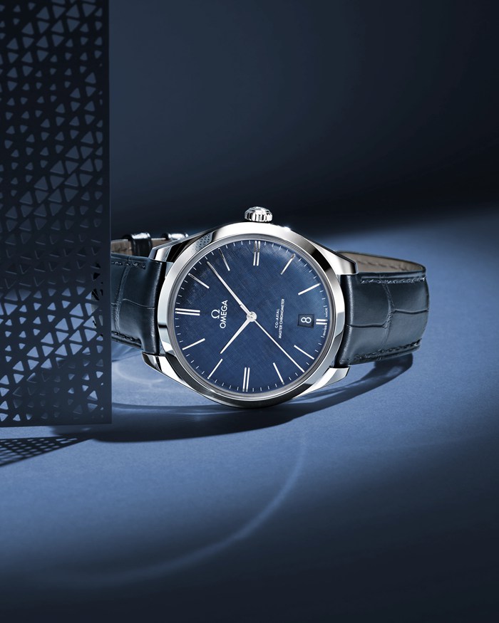 Omega De Ville Trésor 40 mm, Stahl mit Lederarmband 435.13.40.21.03.001 – Bild 5