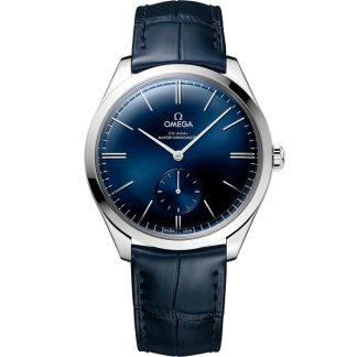 Omega De Ville Trésor 40 mm, Stahl mit Lederarmband 435.13.40.21.03.002