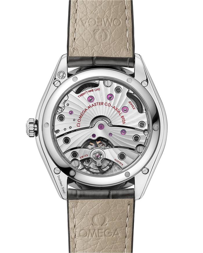 Omega De Ville Trésor 40 mm, Stahl mit Lederarmband 435.18.40.21.02.002 – Bild 2