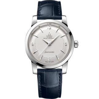 Omega Exklusiver Zugang Seamaster 1948 38 mm, Stahl mit Lederarmband 511.13.38.20.02.002