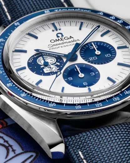 Omega Exklusiver Zugang „Silver Snoopy Award“ Speedmaster Jubiläumsreihen 42 mm, Stahl mit Beschichtetem Nylonarmband 310.32.42.50.02.001 – Bild 5