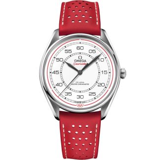 Omega Limited Edition Set Seamaster Offizieller olympischer Zeitnehmer 39,5 mm, Stahl mit Lederarmband 522.32.40.20.04.004