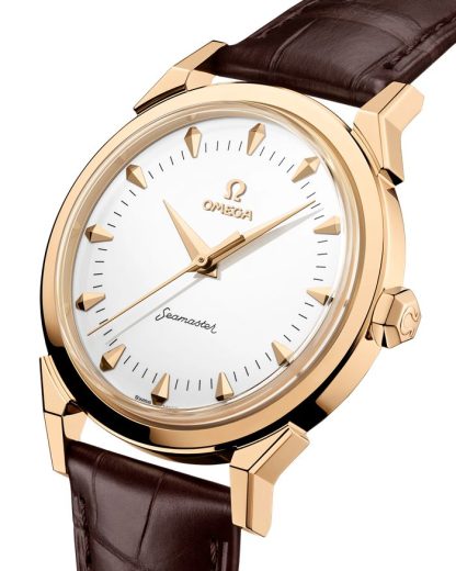 Omega Mailand‑Cortina 2026 Neu Seamaster 37mm 37 mm, Moonshine™-Gold mit Alligator 522.53.37.20.04.001 – Bild 3