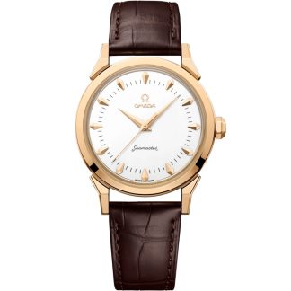 Omega Mailand‑Cortina 2026 Neu Seamaster 37mm 37 mm, Moonshine™-Gold mit Alligator 522.53.37.20.04.001