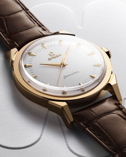 Omega Mailand‑Cortina 2026 Neu Seamaster 37mm 37 mm, Moonshine™-Gold mit Alligator 522.53.37.20.04.001 – Bild 5