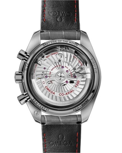 Omega Meteorite Speedmaster Dark Side of the Moon 44,25 mm, Graue Keramik mit Lederarmband mit Faltschließe 311.63.44.51.99.001 – Bild 2