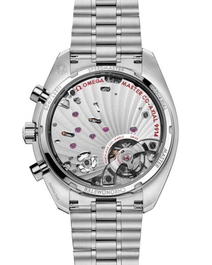 Omega Meteorite Speedmaster Mondphase 43 mm, Stahl mit Stahlarmband 304.30.43.52.06.001 – Bild 2
