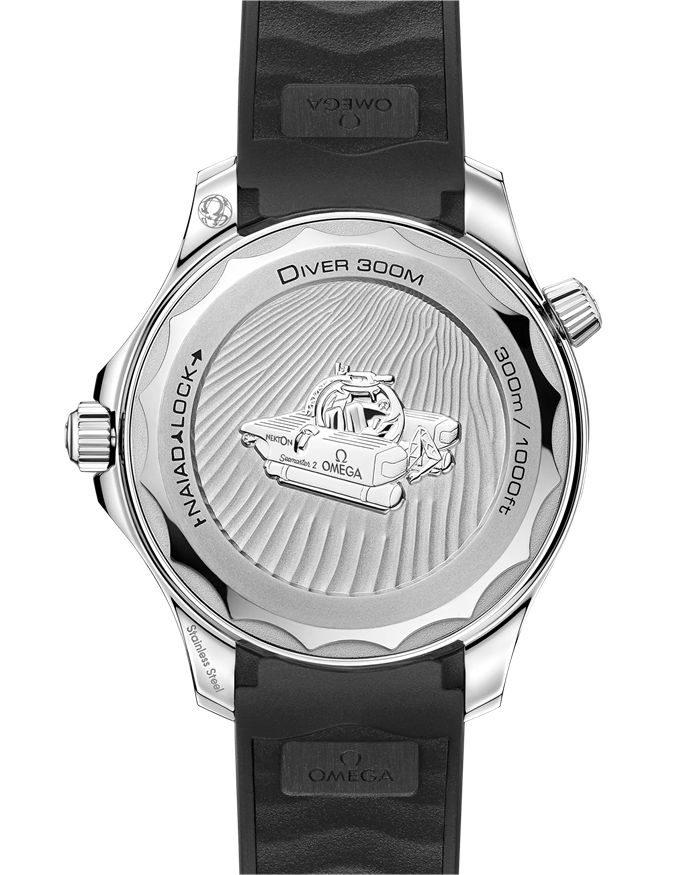 Omega Nekton Edition Seamaster Diver 300M 42 mm, Stahl mit Kautschukband 210.32.42.20.01.002 – Bild 2