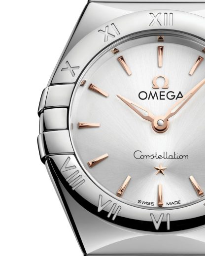 Omega Neu Constellation 25 mm, Stahl mit Stahlarmband 131.10.25.60.02.002 – Bild 3