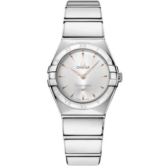 Omega Neu Constellation 25 mm, Stahl mit Stahlarmband 131.10.25.60.02.002
