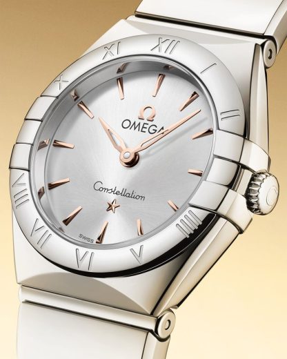 Omega Neu Constellation 25 mm, Stahl mit Stahlarmband 131.10.25.60.02.002 – Bild 5