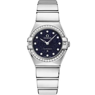Omega Neu Constellation 25 mm, Stahl mit Stahlarmband 131.15.25.60.53.002