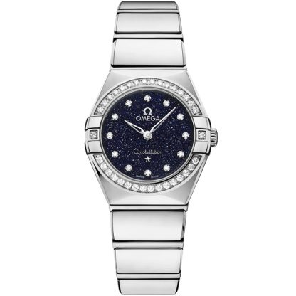Omega Neu Constellation 25 mm, Stahl mit Stahlarmband 131.15.25.60.53.002