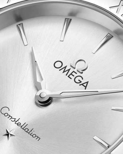 Omega Neu Constellation 28 mm, Stahl mit Stahlarmband 131.10.28.60.02.002 – Bild 4