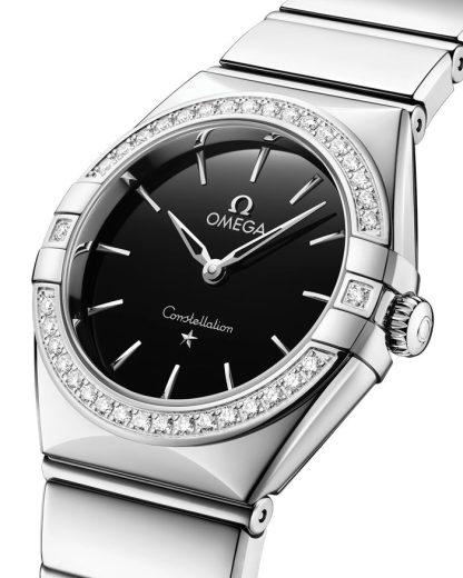 Omega Neu Constellation 28 mm, Stahl mit Stahlarmband 131.15.28.60.01.001 – Bild 5