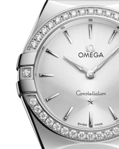 Omega Neu Constellation 28 mm, Stahl mit Stahlarmband 131.15.28.60.02.001 – Bild 3