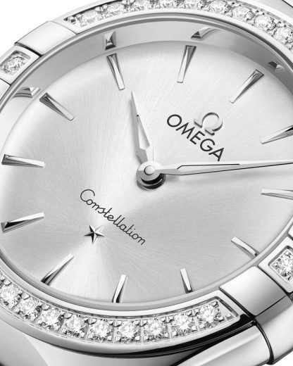 Omega Neu Constellation 28 mm, Stahl mit Stahlarmband 131.15.28.60.02.001 – Bild 4