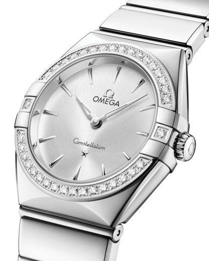 Omega Neu Constellation 28 mm, Stahl mit Stahlarmband 131.15.28.60.02.001 – Bild 5