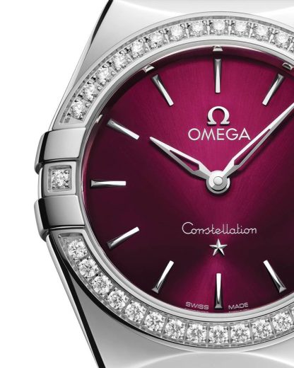 Omega Neu Constellation 28 mm, Stahl mit Stahlarmband 131.15.28.60.11.001 – Bild 3