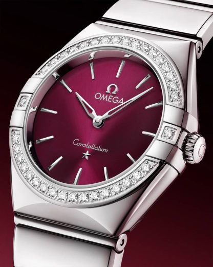 Omega Neu Constellation 28 mm, Stahl mit Stahlarmband 131.15.28.60.11.001 – Bild 5