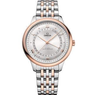 Omega Neu De Ville Prestige 42 mm, Stahl - Sedna™-Gold mit Stahl- und Sedna™-Goldband 434.20.42.22.02.001