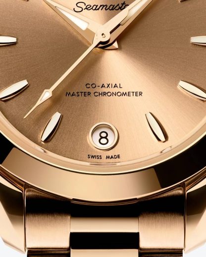 Omega Neu Seamaster Aqua Terra 150M 30 mm, Moonshine™-Gold mit Moonshine™-Gold 220.50.30.20.08.001 – Bild 4