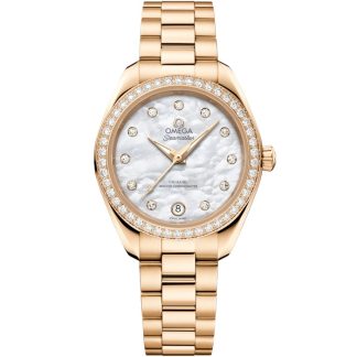 Omega Neu Seamaster Aqua Terra 150M 30 mm, Moonshine™-Gold mit Moonshine™-Gold 220.55.30.20.55.001
