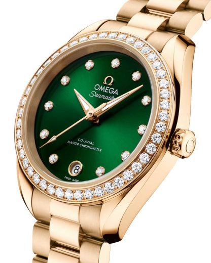 Omega Neu Seamaster Aqua Terra 150M 30 mm, Moonshine™-Gold mit Moonshine™-Gold 220.55.30.20.60.001 – Bild 3