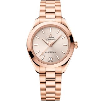 Omega Neu Seamaster Aqua Terra 150M 30 mm, Sedna™-Gold mit Sedna™-Goldband 220.50.30.20.09.001